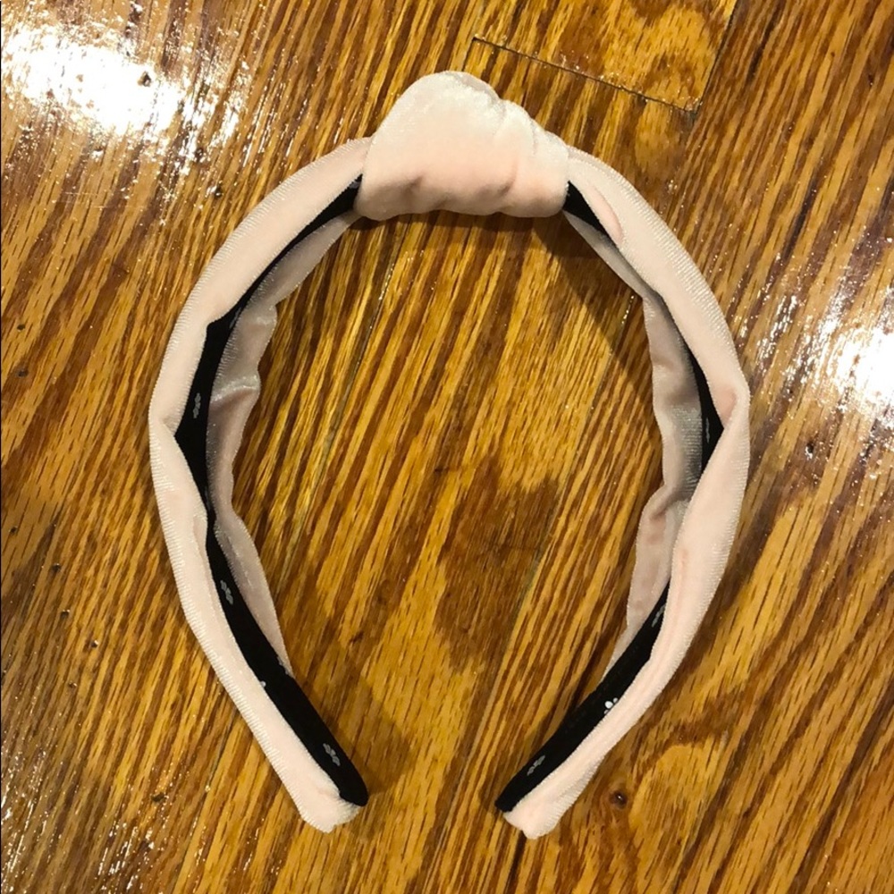 Rose colored headband